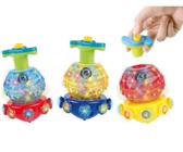 Brinquedo Infantil Pião e Lançador Spin Blade Kit 4 Unidades - Cim Toys -  Jogos - Magazine Luiza