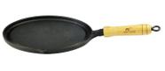 Picanheira em ferro fundido redonda lisa 22CM.