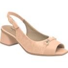 PICCADILLY MAXI - Sapato Slingback Adriana Salto Médio Rose