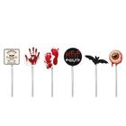 Pick Decorativo Help Halloween Colorido - Cromus - 12 Un