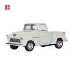 Pick Up Chevy Stepside 1955 Kinsmart 1:32 Branco