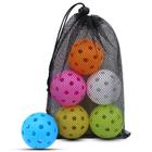 Pickleball Balls Magicorange, 40 buracos ao ar livre, pacote com 6