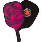 Pickleball Paddle Amazin' Aces Signature Pink com capa e bolsa