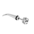 Piercing / Brinco Masculino com Pedra Aste Viking Aço - 1UND