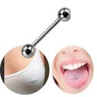 Piercing Mamilho Lingua Titaniun Inox