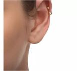 Piercing Tragus Flat Aço Inox coração antialérgico fashion