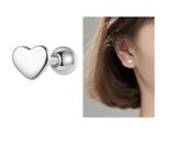 Piercing Tragus Cartilagem Aço 316L Coração