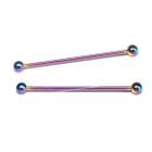 Piercing Transversal Anodizado Furta Cor