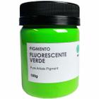 Pigmento Artistico Puro Cromacolor 9891 Verde Fluorescente 100g