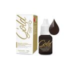 Pigmento MagColor Gold Micropigmentação de Sobrancelha 5ml - Castanho Escuro Intenso