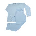 Pijama adulto masculino longo camisa e calça comprida