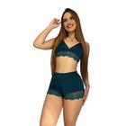 Pijama Baby Doll Feminino Adulto Microfibra e Renda Sensual / Conjunto Short Dool/ Camisete Pijama Luxo sexy estilo