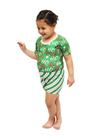 Pijama Body Baby Curto Natal HoHo Green