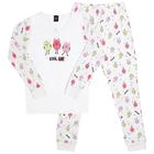 Pijama BRANCO - PRIMEIROS PASSOS - MENINA - Meia malha 46521-3