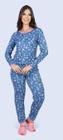 Pijama Cia do corpo 5443 Suedy Dry adulto.