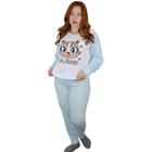 Pijama Com Calça E Blusa Manga Longa