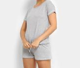 Pijama Curto Lupo Short Doll Viscose Feminino Adulto Ref 24243