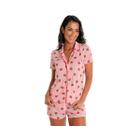 Pijama Curto Short Doll Botões DeMillus 220019