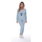 Pijama De Inverno Feminino Plush Classic Adulto Frio