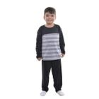 Pijama de inverno Infantil Masculino Suede Victory