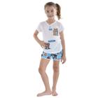 Pijama de menina infantil com manga Victory