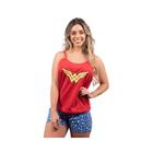 Pijama Feminino Curto Alça Fina Estampa Conforto