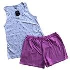 Pijama Feminino Curto Short e Camiseta 120729 - Malwee