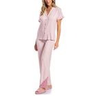 Pijama Feminino Daniela Tombini Manoela Rosa Claro - 3578E