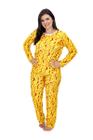 Pijama Feminino Longo Divertido Batata Frita
