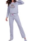 Pijama feminino longo lupo 24430-001