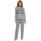 Pijama Feminino Longo Pellin 0227 Home Club