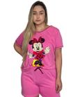 Pijama Feminino Manga Curta Verão Conjunto baby doll Short