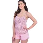 Pijama Feminino Viscolycra - Babydoll de Verão Short Doll de Calor