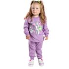 Pijama Flanelado de Frio Infantil Feminino Inverno Quentinho