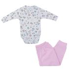 Pijama Infantil Bebe Di Grassi Coffe Rosa-claro - 1671