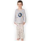Pijama infantil com calça rotativa masculino inverno