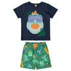 Pijama infantil curto Dinossauro - Up Baby