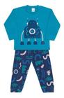 Pijama Infantil Dedeka Pijama Soft Menino Brilha Escuro Pas