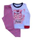 Pijama Infantil Feminino Blusa e Calça Minifan