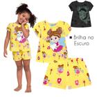 Pijama Infantil Feminino em Meia Malha Fada do Dente Kyly