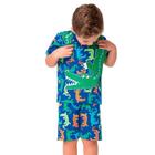 Pijama Infantil Masculino Camiseta + Bermuda Kyly