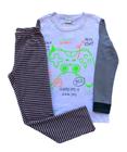 Pijama Infantil Masculino Camiseta + Calça MiniFan