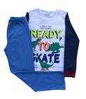 Pijama Infantil Masculino Camiseta + Calça MiniFan