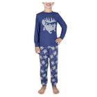 Pijama Infantil Masculino Dedeka Modal Salamandra Azul 25169