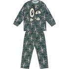 Pijama Infantil Masculino Kyly Moletom Brilha no Escuro