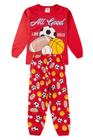 Pijama Infantil Meia Estação Menino - Jogos - Vermelho