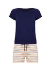 Pijama infantil menina curto lupo 22326-001