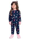 Pijama Infantil Menina Longo Brandili Estampado