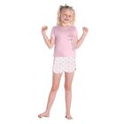 Pijama Infantil Menina Meia Malha Kyly 1000447