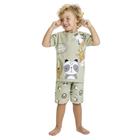 Pijama Infantil Menino Curto Meia Malha Kyly 1000650